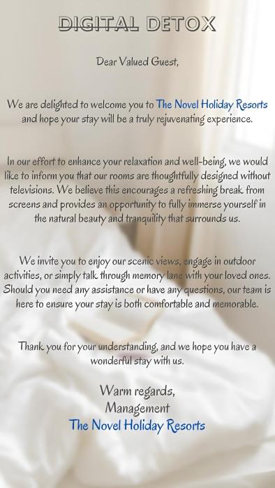 the novel holiday resorts