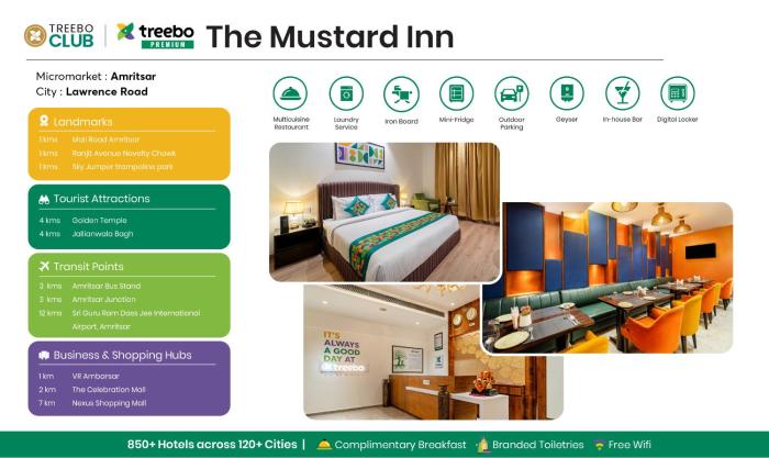 treebo premium the mustard inn lawrence road