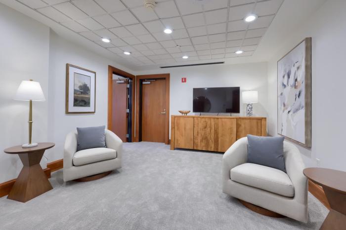 the executive suites and venue