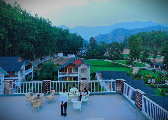 megha resort and villas dehradun where nature pampers you