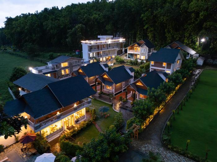 megha resort and villas dehradun where nature pampers you