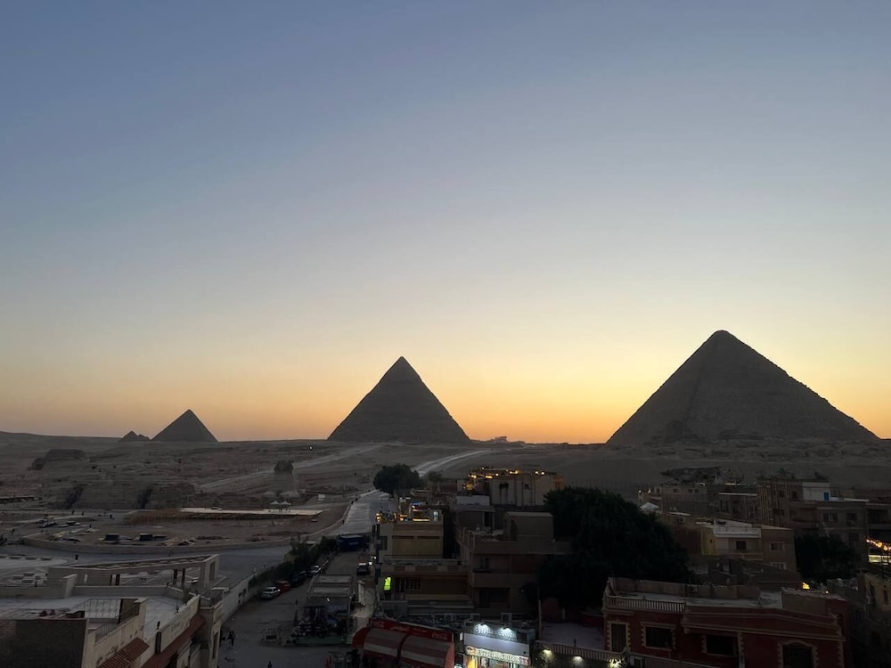 pyramids island