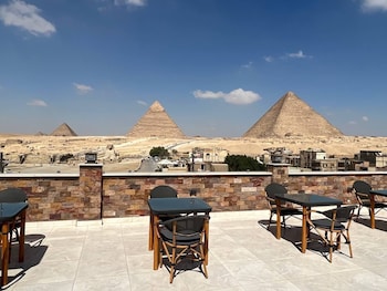 pyramids island