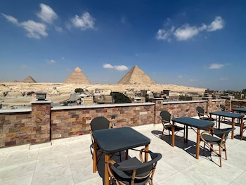 pyramids island
