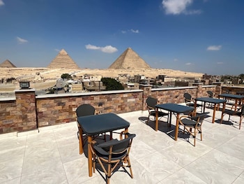 pyramids island