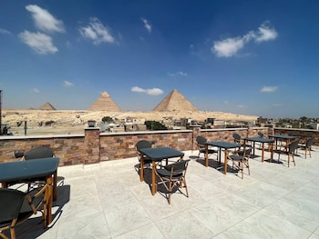 pyramids island