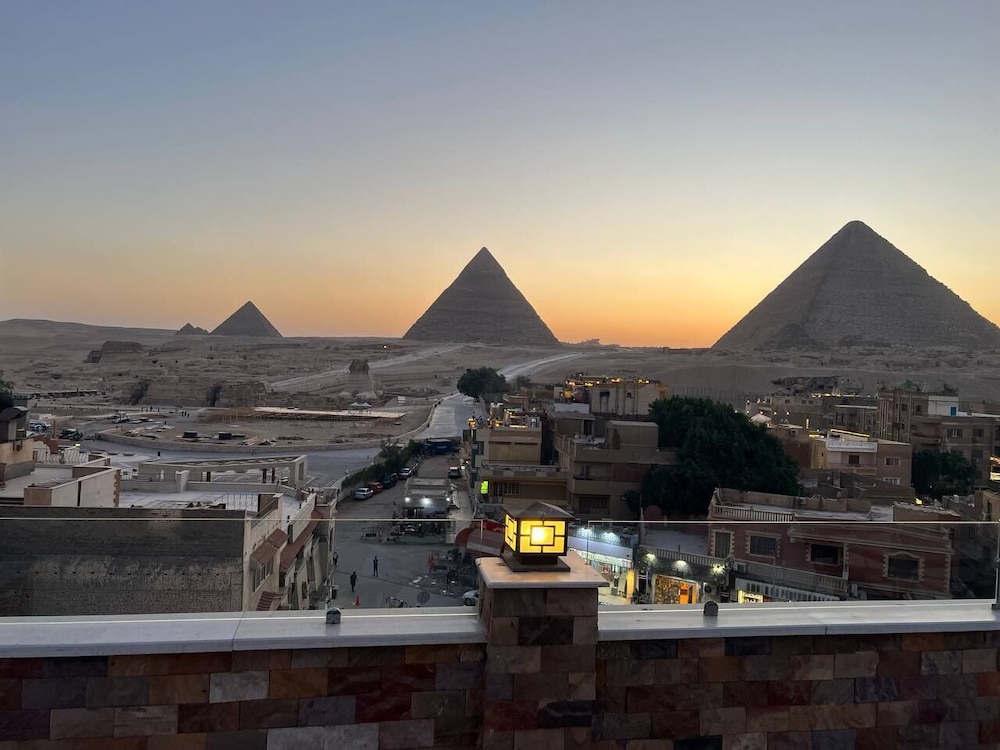 pyramids island