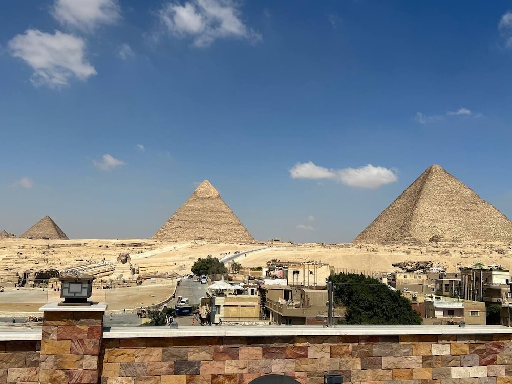 pyramids island