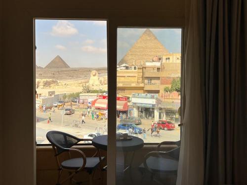 pyramids island