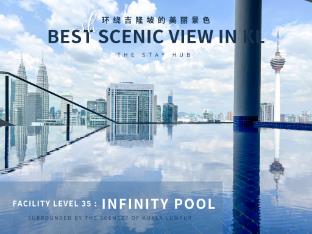 the colony luxe klcc view sky pool