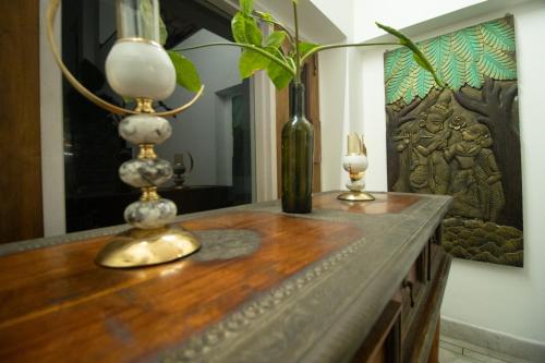 opulent antique 6br villa in gurugram