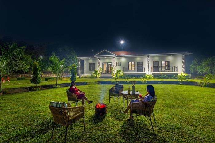 alaya stays 5 bhk pet friendly with pvt pool ashirwad farms