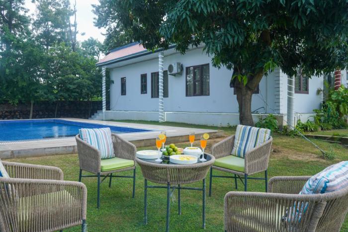 alaya stays 5 bhk pet friendly with pvt pool ashirwad farms