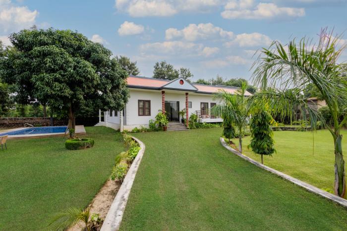 alaya stays 5 bhk pet friendly with pvt pool ashirwad farms
