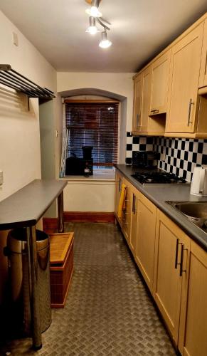 a basement apartment