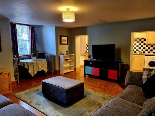 a basement apartment