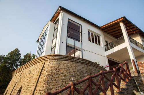 spellmount himalayan view infinity pool resort in kausani