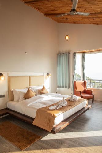 spellmount himalayan view infinity pool resort in kausani