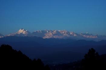 spellmount himalayan view infinity pool resort in kausani