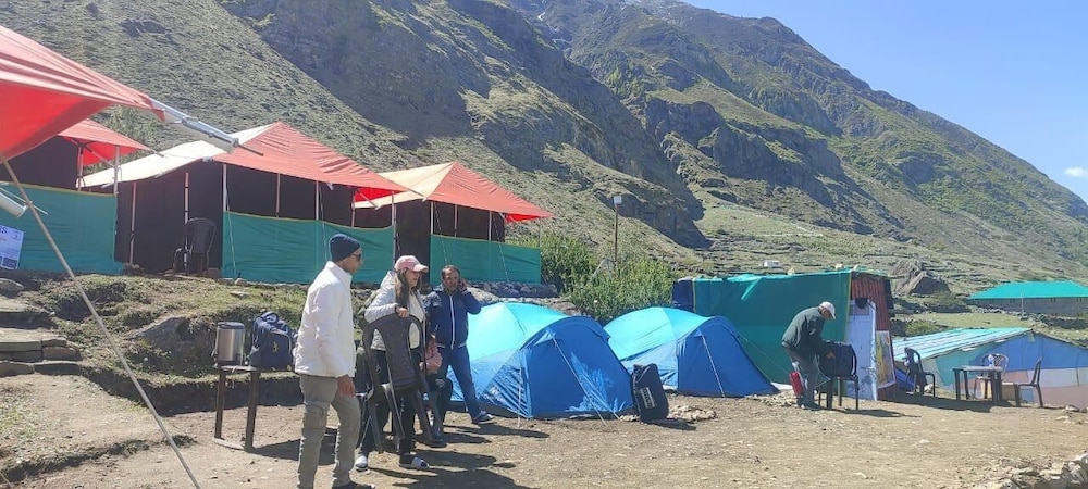 buddy hikers stay badrinath