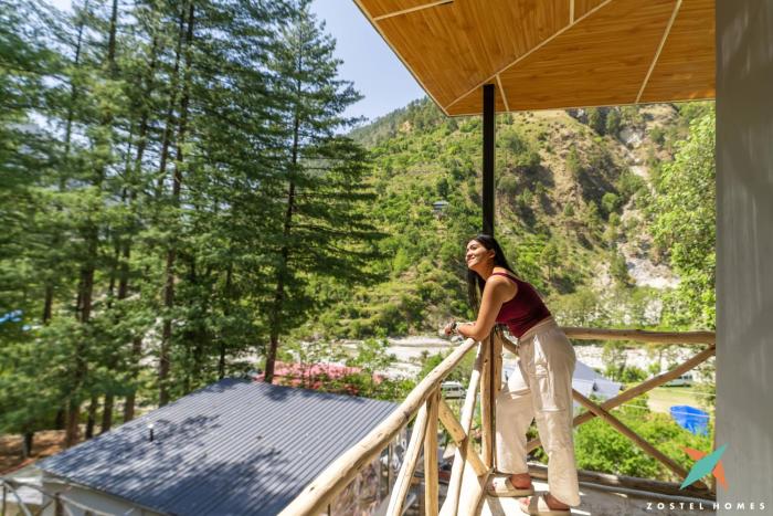 zostel homes tirthan gushaini