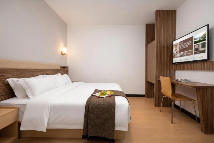 havona hotel permas jaya self check in