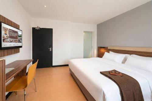 havona hotel permas jaya self check in