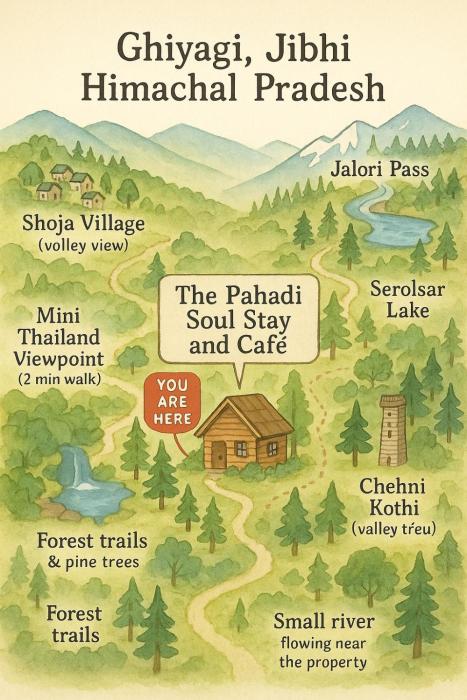 the pahadi soul stay and cafe