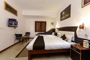 hotel palm tree near taj mahal agra