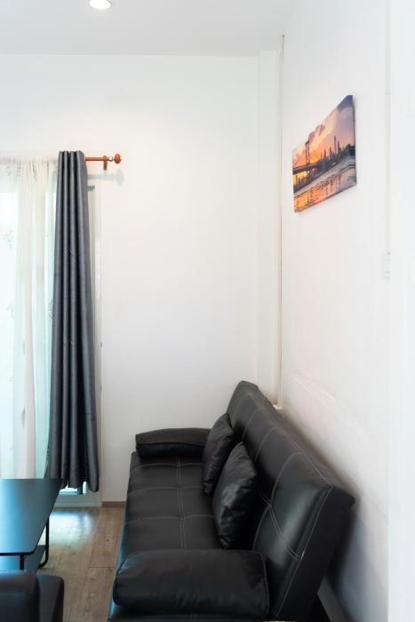 beachfront villa with sunset