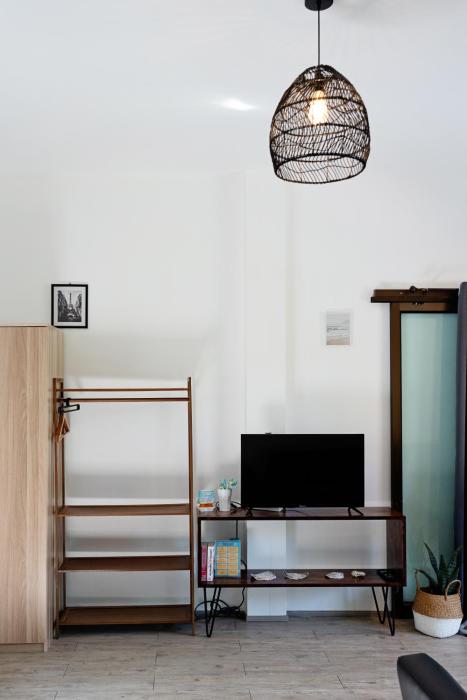 beachfront villa with sunset