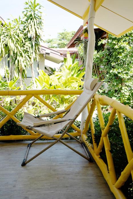 beachfront villa with sunset