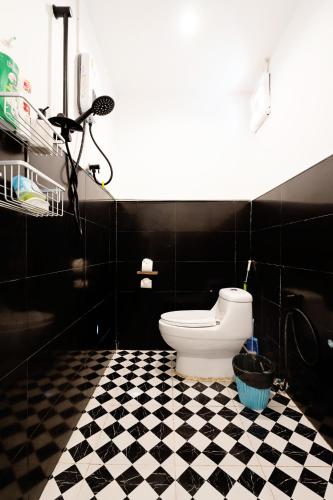 beachfront villa with sunset