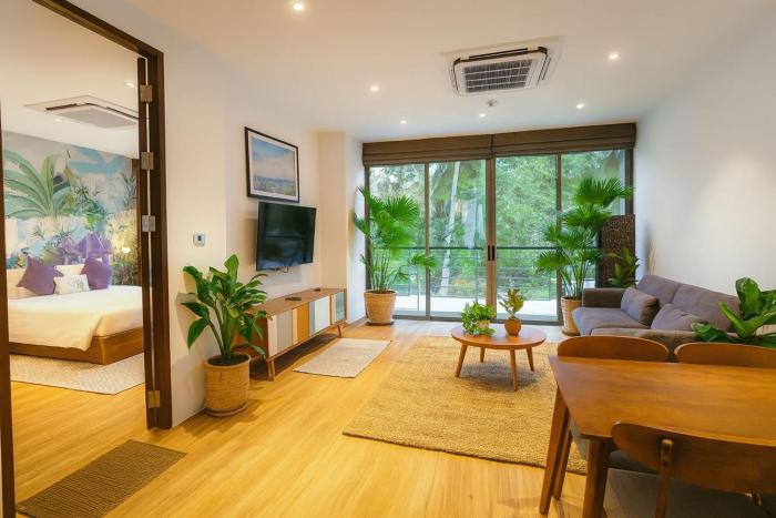 the lush apartments and suites