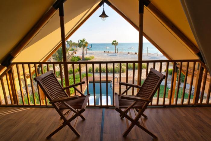 bab al nojoum hudayriyat camp