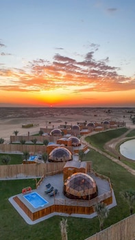 Al Marmoom Oasis Luxury Experiential Desert Domes,,5 star