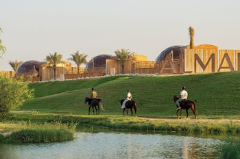 al marmoom oasis luxury experiential desert domes