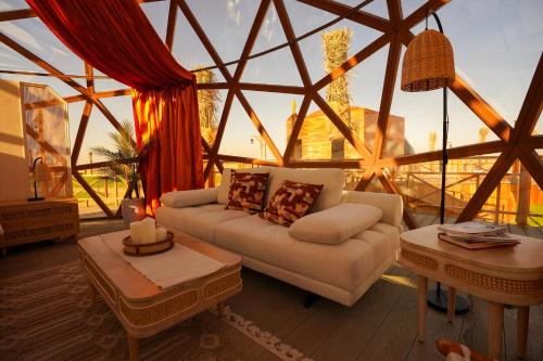al marmoom oasis luxury experiential desert domes