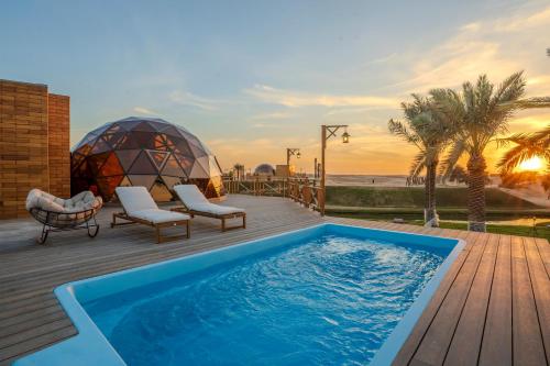 al marmoom oasis luxury experiential desert domes