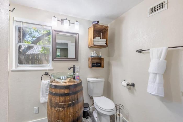 two unit oasis with two hot tubs