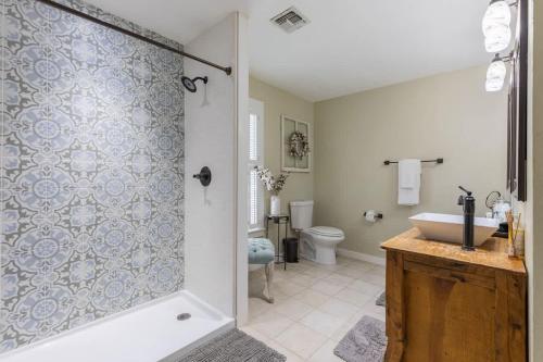 two unit oasis with two hot tubs
