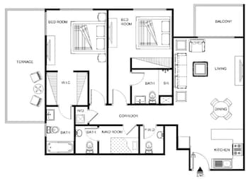 lux the continental marina suite
