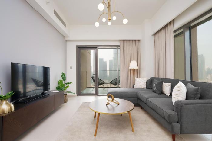 maison privee modern chic apt w unobstructed burj khalifa views