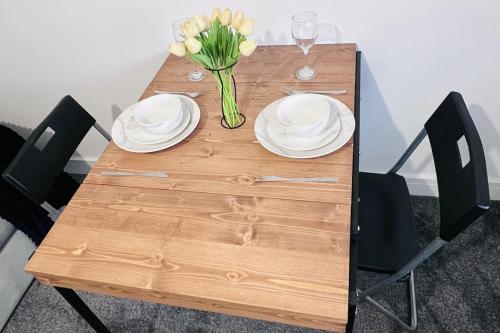 luxury 2 bed apartment lindley huddersfield