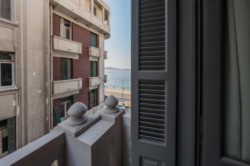 grey l studio apartments corniche alexandria