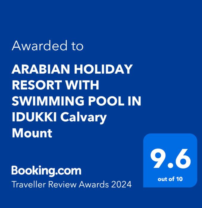 arabian holiday resort at calvary mount idukki