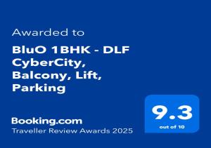 bluo 2bhk dlf cybercity balcony lift parking