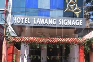 hotel lawang signage