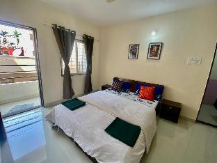 1 bhk flat with free wi fi kitchen