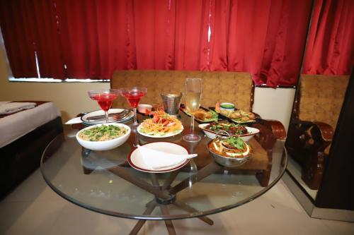 airport hotel port view